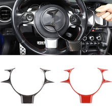 Load image into Gallery viewer, Carbon Fiber Car Steering Wheel Panel Cover Trim for Toyota 86 Subaru BRZ 2017-2021 Car Accessories