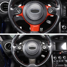 Load image into Gallery viewer, Carbon Fiber Car Steering Wheel Panel Cover Trim for Toyota 86 Subaru BRZ 2017-2021 Car Accessories