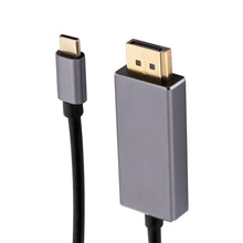 Load image into Gallery viewer, USB C DP1.4 cable 1.8m type-c to displayport 1.4 8K 30hz 4K 144HZ PVC Aluminum alloy cable for MacPro Display XDR