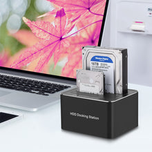 Load image into Gallery viewer, Sata Dual Disk Cloner 2.5/3.5 Inch Universal Hard Disk Base Usb3.0 Offline Copy Mobile Hard Disk Box