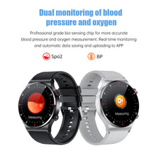 Load image into Gallery viewer, QW33 Magnetic charging smart watches,1.28" Large HD display with multiple sports heatlth monitoring support NFC access control