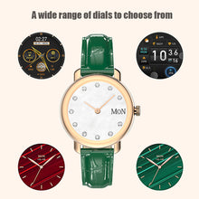 Load image into Gallery viewer, QW23 Fashionalble smart watches 1.09" Large HD screen with multiple sports heatlth monitoring for Women,Sport Fitness Tracker