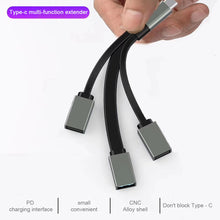 Load image into Gallery viewer, Usb-c Type-c Docking Station Multi-function Converter Notebook Mobile Phone Ipad Pro Universal