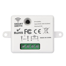 Load image into Gallery viewer, WiFi Light Switch Timer 220V RF Interruptor 433mhz Push Button Switch Tuya Smart Life Control Workwith Alexa for Home Appliance