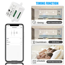 Load image into Gallery viewer, WiFi Light Switch Timer 220V RF Interruptor 433mhz Push Button Switch Tuya Smart Life Control Workwith Alexa for Home Appliance