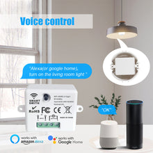 Load image into Gallery viewer, WiFi Light Switch Timer 220V RF Interruptor 433mhz Push Button Switch Tuya Smart Life Control Workwith Alexa for Home Appliance