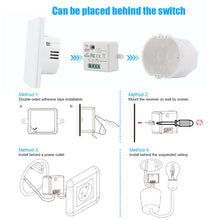 Load image into Gallery viewer, WiFi Light Switch Timer 220V RF Interruptor 433mhz Push Button Switch Tuya Smart Life Control Workwith Alexa for Home Appliance
