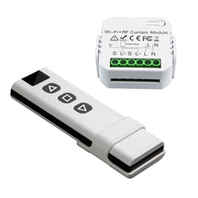 Load image into Gallery viewer, Wifi Rf Curtain Switch Tuya Smart Life Roller Shutter Module 433mhz Transmitter Remote Control Window Blinds Alexa Google Home