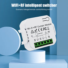 Load image into Gallery viewer, Wifi Rf Curtain Switch Tuya Smart Life Roller Shutter Module 433mhz Transmitter Remote Control Window Blinds Alexa Google Home