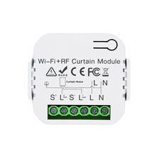 Load image into Gallery viewer, Wifi Rf Curtain Switch Tuya Smart Life Roller Shutter Module 433mhz Transmitter Remote Control Window Blinds Alexa Google Home