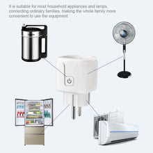 Load image into Gallery viewer, WIFI 433mhz Rf Smart Switch AC 220V Wireless Socket Plug 16A Tuya Smart Life Home Appliance Outlet Switch for Alexa Google Home