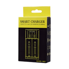 Load image into Gallery viewer, Smart 18650 Battery Charger 2-slot Lithium-ion Battery AA Ni-MH 1.2v Battery High Current 2A Charging