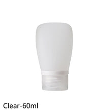 Load image into Gallery viewer, 30ml/60ml/90ml Silicone Travel Bottles Sub-packaging Storage Bottles Leakproof Refillable Small Sample Bottle for Shampoo Conditioner Lotion Skin Care Products