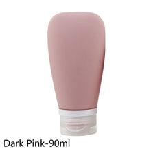 Load image into Gallery viewer, 30ml/60ml/90ml Silicone Travel Bottles Sub-packaging Storage Bottles Leakproof Refillable Small Sample Bottle for Shampoo Conditioner Lotion Skin Care Products
