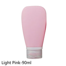 Load image into Gallery viewer, 30ml/60ml/90ml Silicone Travel Bottles Sub-packaging Storage Bottles Leakproof Refillable Small Sample Bottle for Shampoo Conditioner Lotion Skin Care Products
