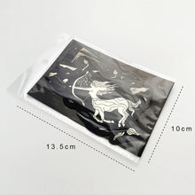 Load image into Gallery viewer, 40pcs Constellation Girl Series Decorative Bronzing Stickers Gold Black Scrapbooking Label Diary Stationery Album Retro Stars Journal Planner