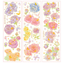 Load image into Gallery viewer, 3pcs/pack Magic Butterfly Whale Decorative Stickers Laser Effect Bronzing Sticker Scrapbooking Label Diary Art Journal Planner