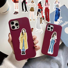 Load image into Gallery viewer, 58pcs Four Seasons Fashion Dress Girl Decorative Stickers DIY Scrapbooking Labels Diary Journal Album Decoration Stickers Stationery Supplies