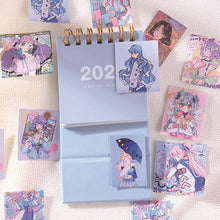 Load image into Gallery viewer, 46pcs Kawaii Confidant Girl Decorative Stickers Scrapbooking Label Diary Stationery Album Phone Cup Journal Planner Stickers