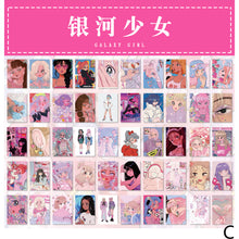 Load image into Gallery viewer, 50pcs Cool Midnight Girl Decorative Stickers Scrapbooking Label Diary Stationery Album Phone Cup Journal Planner Stickers
