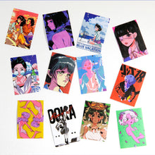 Load image into Gallery viewer, 50pcs Cute Anime Girl Decorative Stickers Scrapbooking Label Diary Stationery Album Phone Cup Journal Planner Stickers