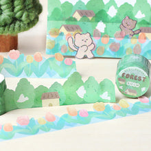 Load image into Gallery viewer, 30mm*3m Dream Corner Series Decorative Adhesive Tape Flower Cloud Pearl Masking Washi Tape Scrapbooking Decoration Tapes