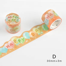 Load image into Gallery viewer, 30mm*3m Dream Corner Series Decorative Adhesive Tape Flower Cloud Pearl Masking Washi Tape Scrapbooking Decoration Tapes
