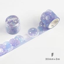 Load image into Gallery viewer, 30mm*3m Dream Corner Series Decorative Adhesive Tape Flower Cloud Pearl Masking Washi Tape Scrapbooking Decoration Tapes