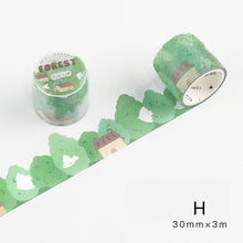 Load image into Gallery viewer, 30mm*3m Dream Corner Series Decorative Adhesive Tape Flower Cloud Pearl Masking Washi Tape Scrapbooking Decoration Tapes