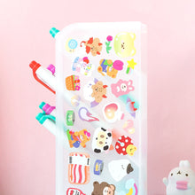 Load image into Gallery viewer, 30mm*3m Cartoon Animal Party Series Decorative Adhesive Tape Kawaii Masking PET Tape Scrapbooking Decoration Tapes