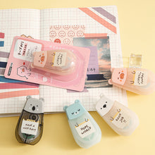 Load image into Gallery viewer, 5mm*5m Kawaii Animal Bear Double Sided Tape Dispensing Adhesive Paper Tape DIY Scrapbooking Glue Office School Stationery Supplies