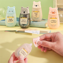 Load image into Gallery viewer, 5mm*5m Kawaii Animal Bear Double Sided Tape Dispensing Adhesive Paper Tape DIY Scrapbooking Glue Office School Stationery Supplies