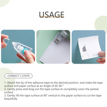 Load image into Gallery viewer, 5mm*5m Mini Double Sided Tape Dispensing Adhesive Paper Tape DIY Scrapbooking Glue Office School Stationery Supplies