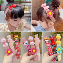 Load image into Gallery viewer, Girls Bow Hairbands Velcro Hair Accessories Hair bands Post Baby Headband Hairpin Bangs Posted Broken Hair Holder Headdress
