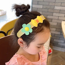 Load image into Gallery viewer, Girls Bow Hairbands Velcro Hair Accessories Hair bands Post Baby Headband Hairpin Bangs Posted Broken Hair Holder Headdress