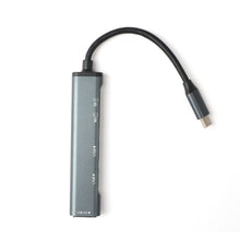 Load image into Gallery viewer, USB-C Hub Support High Resolution Hub3.0 Card Reader Usb Splitter 5 in 1