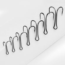 Load image into Gallery viewer, 50 pcs/pack Double Hook Luya Hook With Barb Anchor Hook Fishing Luya Fish Hook Thunder Frog Hook Fishing Gear