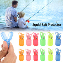Load image into Gallery viewer, 10pcs/pack Squid Jig Hook Protector Shrimp Jig Squid Hooks Cap Umbrella Hook Hat Field Protector Fishing Tackle