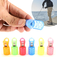 Load image into Gallery viewer, 10pcs/pack Squid Jig Hook Protector Shrimp Jig Squid Hooks Cap Umbrella Hook Hat Field Protector Fishing Tackle
