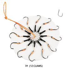 Load image into Gallery viewer, 2pcs/lot Fishing Hook Flip Hook Explosion Fishing Hook Wild Fishing Of Flip Cakes Eight Claws Anti-board Anti-hanging