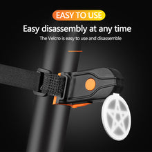 Load image into Gallery viewer, Bicycle Taillight Twelve Constellations USB Charge Led Bike Light Flash Tail Rear Lights for road Mtb Bike Seatpost