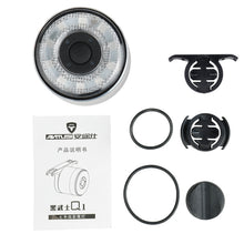 Load image into Gallery viewer, 3 Modes Colorful Bicycle Rear Light USB Charging Safety Warning Cycling Light Bicycle Tail Light Bike Light Bike Accessories