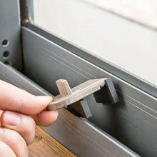 Load image into Gallery viewer, Aluminum Alloy Sliding Door and Window Safety Lock Anti-theft Lock Window Stopper Child Protection Safety Lock