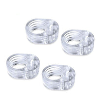 Load image into Gallery viewer, 5PCS Door Stopper Transparent Door Handle Buffer Wall Protection Silica Gel Doorknob Buffer Walls And Furniture Protective Pad