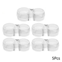 Load image into Gallery viewer, 5PCS Door Stopper Transparent Door Handle Buffer Wall Protection Silica Gel Doorknob Buffer Walls And Furniture Protective Pad