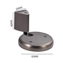 Load image into Gallery viewer, Non-Punch Door Stopper Automatic Floor Stop Self-Locking Door Stop Furniture Fittings Gold Black Grey Stopper for Door Windproof Door Stops