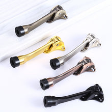 Load image into Gallery viewer, Zinc Alloy Kick Door Stopper Lever Retainer Anti-collision Stop Device Free Stop for Floor Door Block Stop Holder Hardware