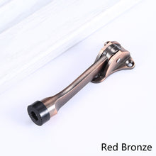 Load image into Gallery viewer, Zinc Alloy Kick Door Stopper Lever Retainer Anti-collision Stop Device Free Stop for Floor Door Block Stop Holder Hardware