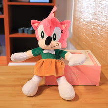 Load image into Gallery viewer, 5inch Sonic The Hedgehog Shadow Amy Rose Knuckle Tail Silva Plush Toy Soft Stuffed Soft Dolls Family Party Dolls For Children Christmas New Year Birthday Gifts