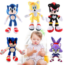 Load image into Gallery viewer, 8inch Sonic The Hedgehog Shadow Amy Rose Knuckle Tail Silva Plush Toy Soft Stuffed Soft Dolls Family Party Dolls For Children Christmas New Year Birthday Gifts